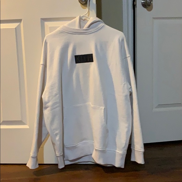 Kith Other - Kith classic logo Williams ll hoodie white